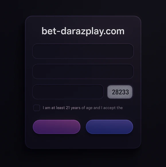 darazplay ক্যাসিনোতে সহজ নিবন্ধনের ধাপসমূহ